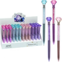 Ручка кулькова подарункова Діамант автоматична 6801