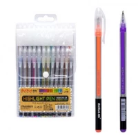 Набір гелевих ручок  24 кольори Highlight Pen HG6120-24
