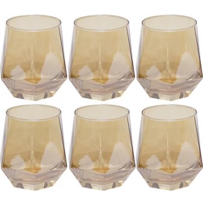 Склянка тонована AH200 скляна 330мл WS5163-2HA