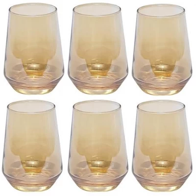 Склянка тонована скляна 415мл HS7018-1HP