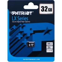 Карта памяти Patriot MicroSDHC 32GB UHS-I (Class 10) LX Series (card only) 907963/300663