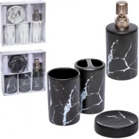 Набір аксесуарів для ванної кімнати 4 предмета JY014