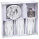 Набір аксесуарів для ванної кімнати 4 предмета JY014