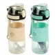 Пляшка для води 500мл з поїлкою та трубочкою спортивна DB-1324