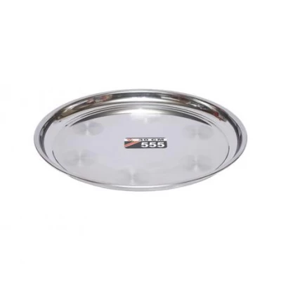 Піднос D30см металевий круглий (потовщена пластина) 08-300-2