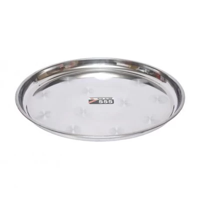 Піднос D40см металевий круглий (потовщена пластина) 08-400-2