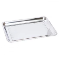 Піднос металевий прямокутний   50*35*2см (потовщена пластина)
