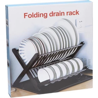 Сушарка для посуду настільна складана 39*36*26см 261-22 Сушарка для посуду настільна складана 39*36*26см 261-22