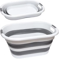 Тазик складний універсальний для ванної 60*45*29 см 117-018 силікон/пластик Тазик складний універсальний для ванної 60*45*29 см 117-018 силікон/пластик