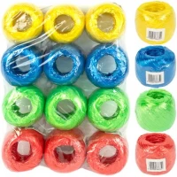 Мотузка поліпропіленова 55м кольорова 252-73