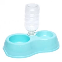 Миска подвійна 26см 91г з автопоїлкою для домашніх тварин CC-18/CW-91g