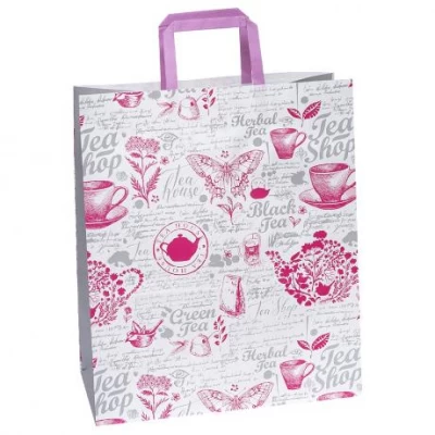 Пакет паперовий КРАФТ білий 32х15х38см KGB 323815-47 Пакет паперовий КРАФТ білий 32х15х38см KGB 323815-47