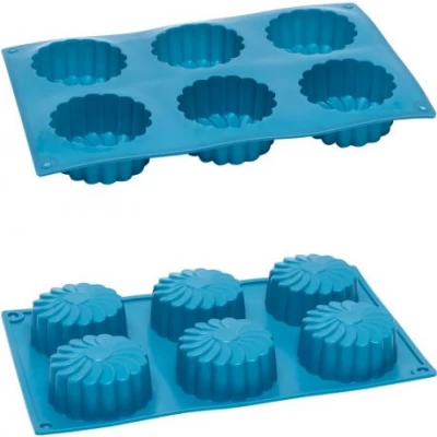 Форма силіконова 6шт на планшеті FY-0197, 27*17*3см