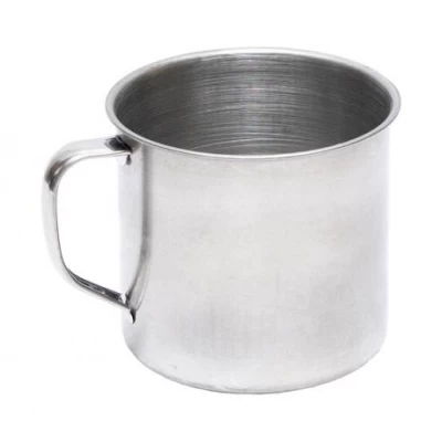 Кружка металева 380мл 9см 380-9