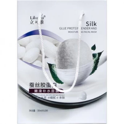Маски зволожуючі для обличчя Silk по 10шт 203055/3055