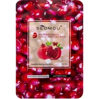 Маска тканинна зволожуюча 25мл для обличчя Гранат 720940/7381