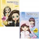 Розмальовка А4 Paper Doll з наклейками, 8 аркушів 228372/Р094/1-8