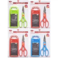 Набір кухонний : Терка та ножиці 6006