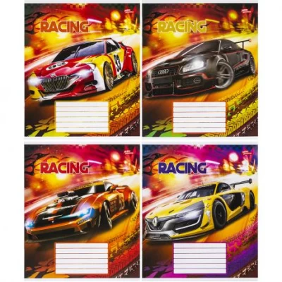 Зошит кольоровий 24 аркуші, клітинка 3180 M