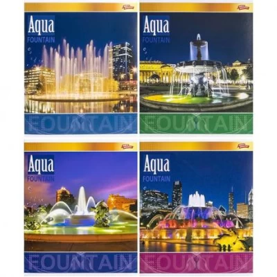 Тетрадь цветная 60 листов, клетка 3460