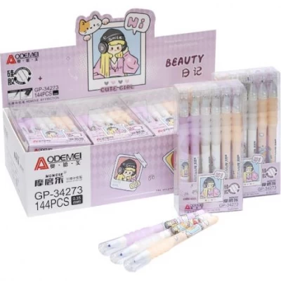 Ручка пише-стирає 34273 синя