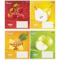 Зошит кольоровий 18 аркушів, лінія 3541 N