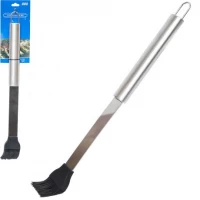 Пензлик для барбекю метал-силікон 40см BK1-26