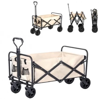 Візок складаний 4 колеса 75*49*48/89см DC-7807 Візок складаний 4 колеса 75*49*48/89см DC-7807