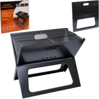 Мангал розкладний, портативний 8018 нержавіюча сталь 45*30*34 см