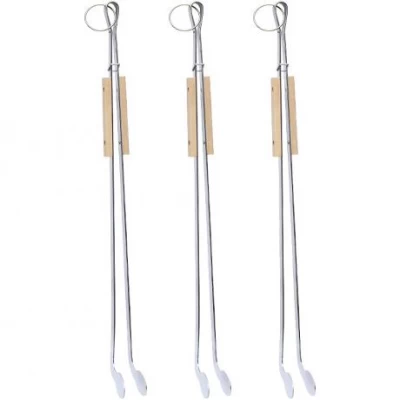 Кочерга для вугілля з дерев'яною ручкою 60 см 60S