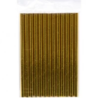 Набір паперових трубочок 0,1см, кольорових із блиском 101