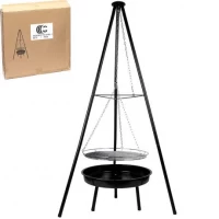 Гриль підвісний D46см на тринозі L150см із чашею для вугілля D48см YM-03