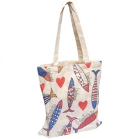 Еко - сумка з ручками 35*38см біла з малюнком 3639-3 Еко - сумка з ручками 35*38см біла з малюнком 3639-3