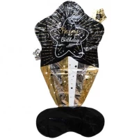 Кулька фольгована підлогова Happy Birthday 120 см FL-004