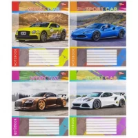 Зошит кольоровий 12 аркушів, клітинка 3527 M Зошит кольоровий 12 аркушів, клітинка 3527 M