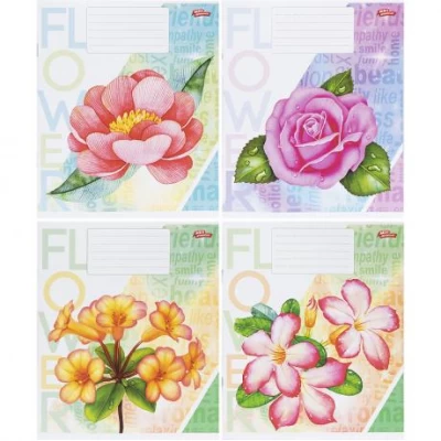 Зошит кольоровий 12 аркушів, лінія 3598