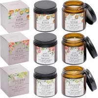 Ароматична свічка Fresh AXW2336 у скляній баночці D6*6,5см. Ароматична свічка Fresh AXW2336 у скляній баночці D6*6,5см.