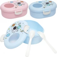 Контейнер для їжі ланч-бокс 6392,  18*13*7см