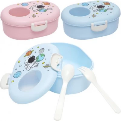 Контейнер для їжі ланч-бокс 6392,  18*13*7см