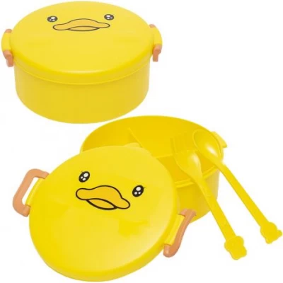 Контейнер для їжі ланч-бокс на 3 секції 6346,  18*18*7,5см