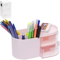 Органайзер настільний Рожевий 9х18х9см SN-019