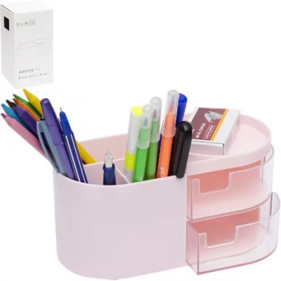 Органайзер настільний Рожевий 9х18х9см SN-019