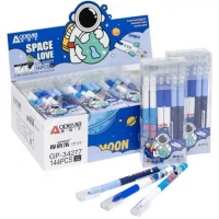 Ручка пише-стирає 34277 синя