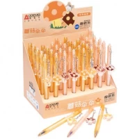 Ручка автоматична пише-стирає 35022 з підвіскою, синя