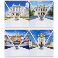 Зошит кольоровий 24 аркуші, лінія 3620 N