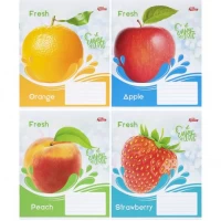 Зошит кольоровий 24 листи, клітина 3610