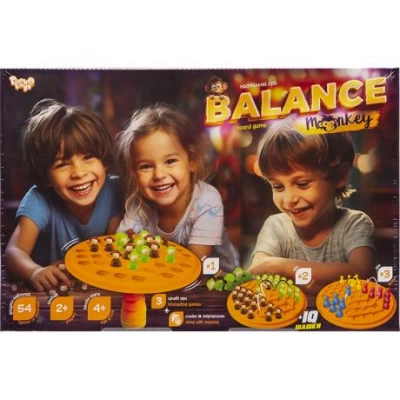 Розвиваюча настільна гра Balance Monkey велика ДТ-БИ-07106 BalM-02