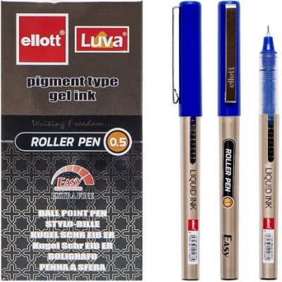 Ручка капілярна Ellott синя ET289-12