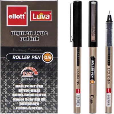 Ручка капілярна Ellott ET289-12 чорна ET289-12