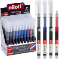 Ручка капілярна Ellott вітрина ET668-50 мікс 4 кольори